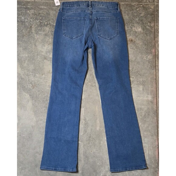 Old Navy Mid-Rise Bootcut Blue Denim Jeans 5-Pocket Design Pockets - Picture 7 of 7